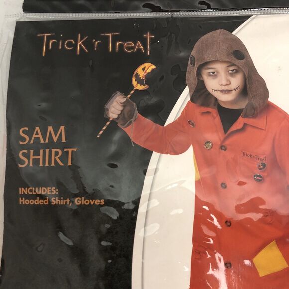 Spirit Halloween Trick R Treat Sam Shirt Spirit Child XL 14-16 New In package - Picture 2 of 7
